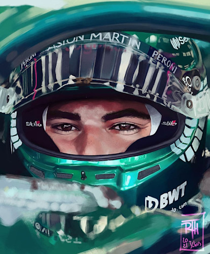 Lance Stroll, Painted by Réka