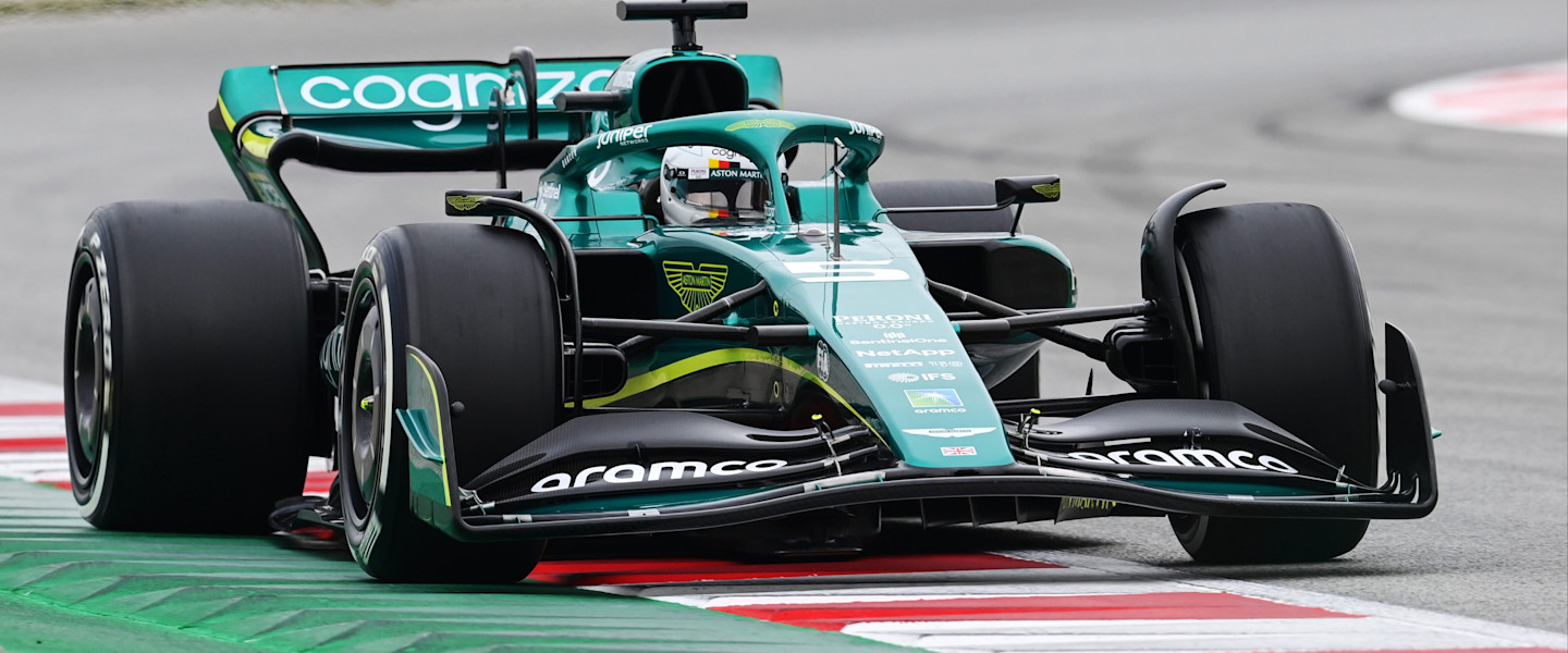 Sebastian Vettel, 2022 Barcelona testing