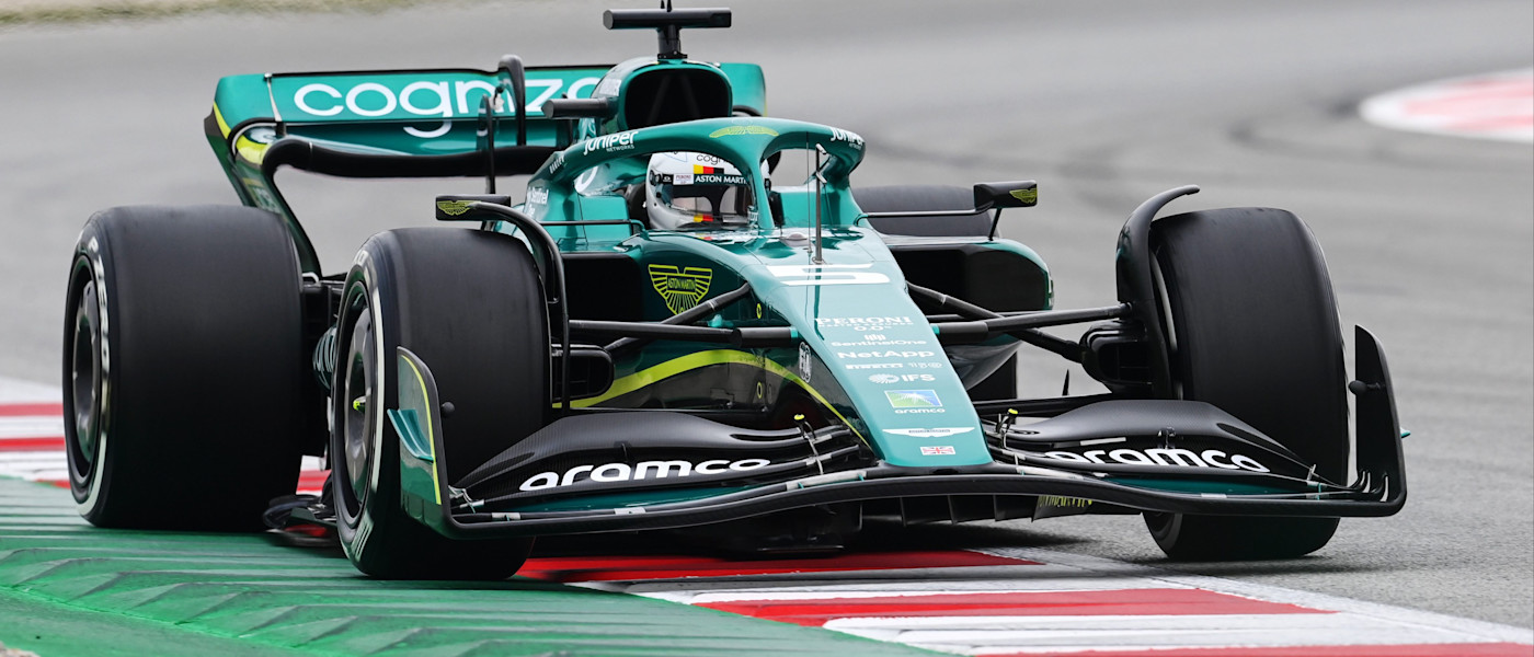 Sebastian Vettel, 2022 Barcelona testing