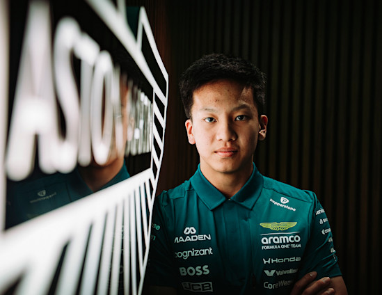 Zhenrui Chi driver academy announcement - list image