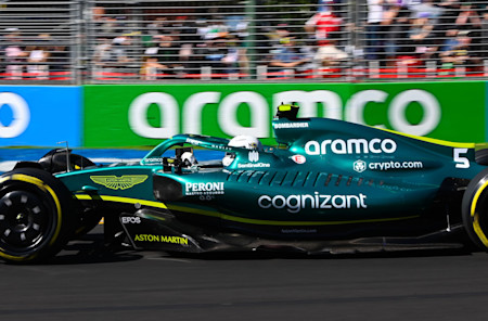 Sebastian discovers the new-look Albert Park Circuit in FP1
