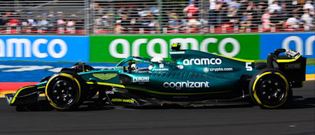 Sebastian discovers the new-look Albert Park Circuit in FP1