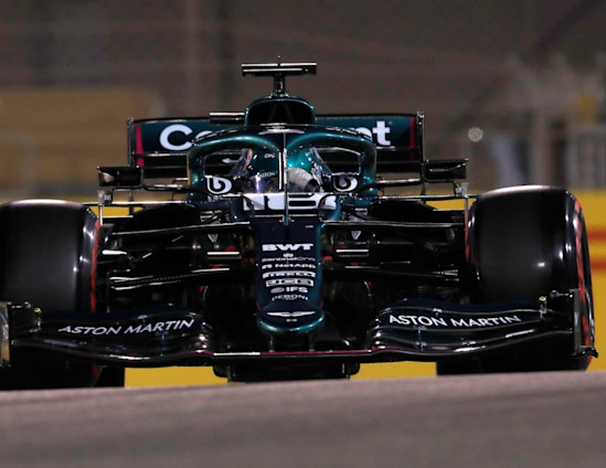 Lance Stroll 2021 Bahrain GP Saturday