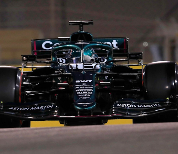 Lance Stroll 2021 Bahrain GP Saturday