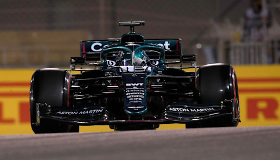 Lance Stroll 2021 Bahrain GP Saturday