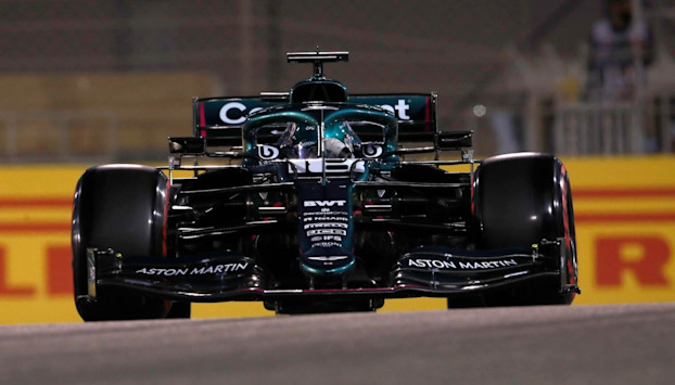 Lance Stroll 2021 Bahrain GP Saturday