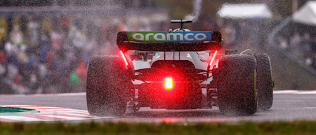 Lance completed 21 laps during FP2, and picked up lots of data for what was expected to be a wet race.