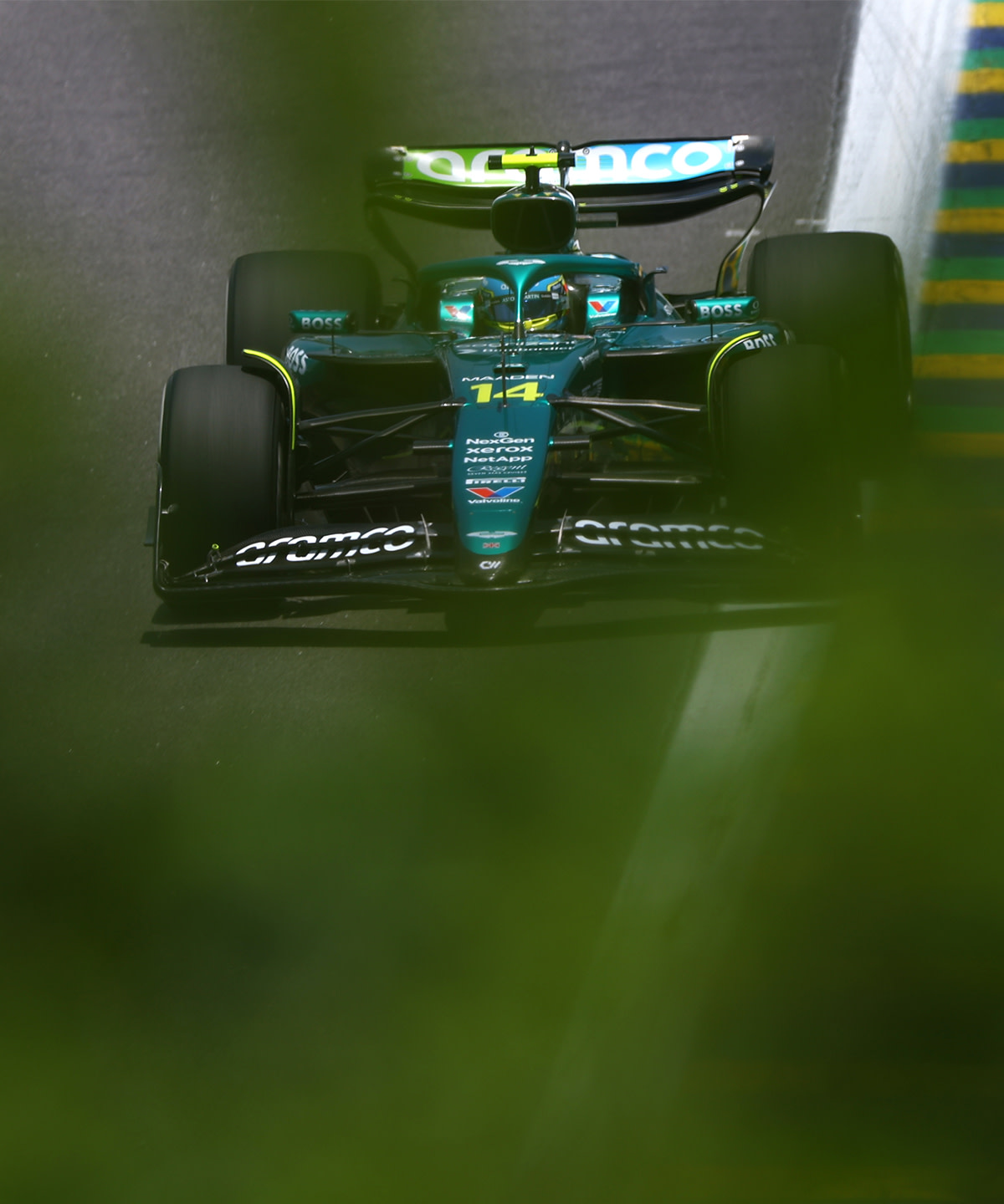 Fernando FP1 session Brazil