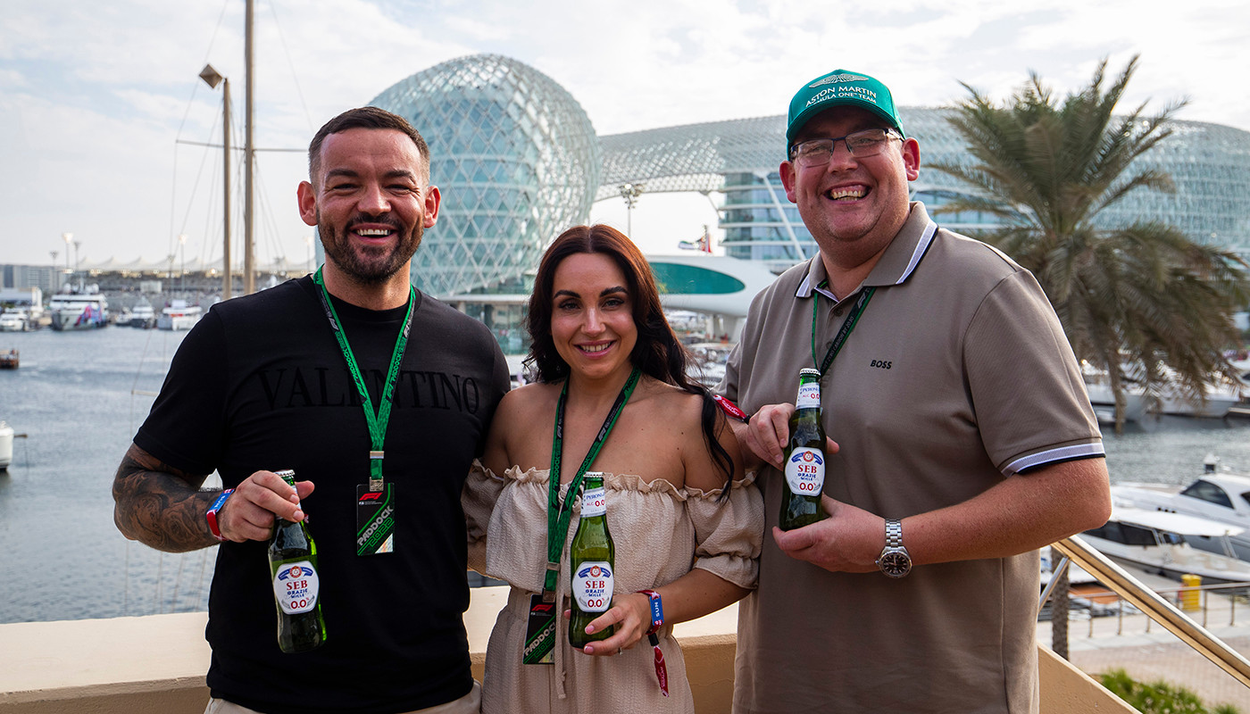I / AM members join us to say goodbye to Sebastian - Aston Martin F1 Team