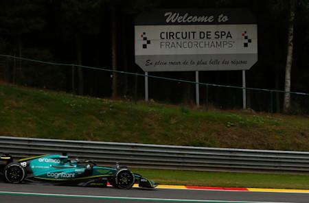 The mighty Spa-Francorchamps is home to some of Formula One's most famous corners.