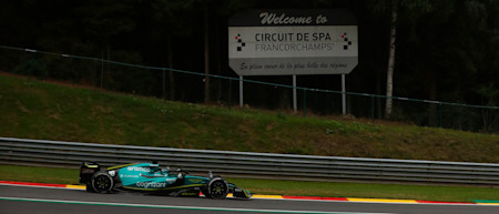 The mighty Spa-Francorchamps is home to some of Formula One's most famous corners.