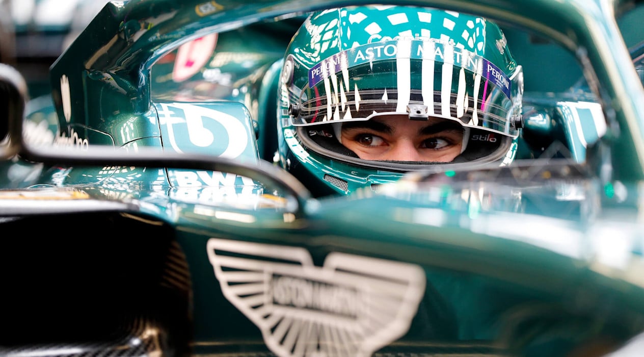 Lance raring to go in the AMR21