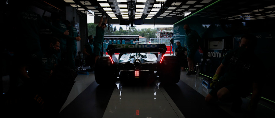 The team gets ready to begin the Emilia Romagna Grand Prix weekend in Imola