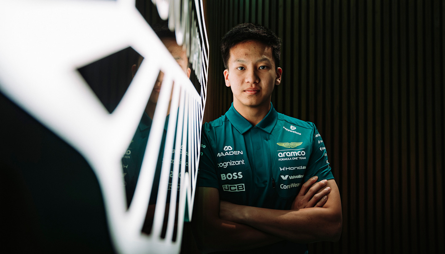 Zhenrui Chi driver academy interview homepage desktop hero