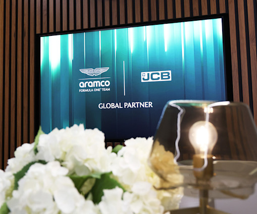 Aston Martin Aramco and JCB mark major milestone with partnership renewal