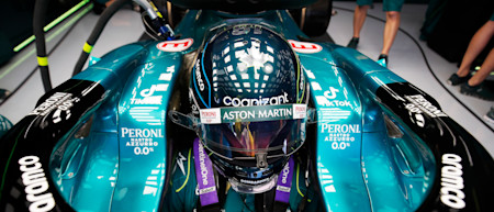 Qualifying day was tricky for Lance, but he would start Sunday's race in the top 10.