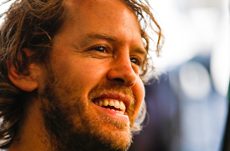 Sebastian was happy to finish in the points on his birthday and in the team's home race