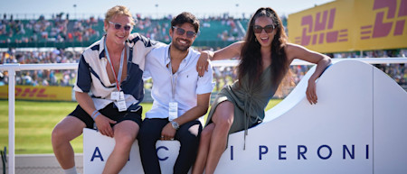 Actors Ben Hardy who famously appeared in X-Men: Apocalypse , Sean Teale from Reign and Skins and Hannah John-Kamen, who appeared in Game of Thrones. 