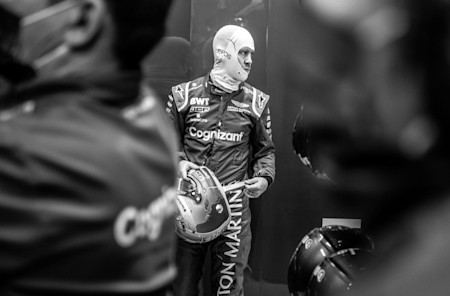 Sebastian gets ready to go