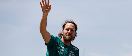 Sebastian received a very warm welcome from the Brazilian fans on race day.