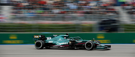 Lance Stroll maximises dry running in Friday's practice sessions