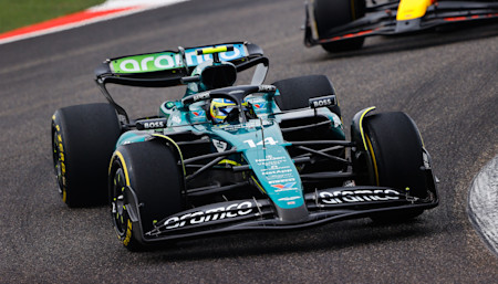 Alonso China Sunday Debrief 3