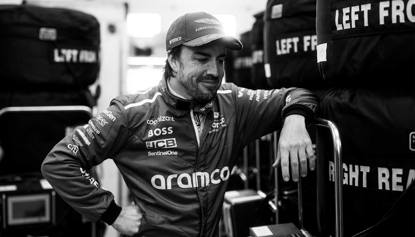 Fernando Alonso on racing