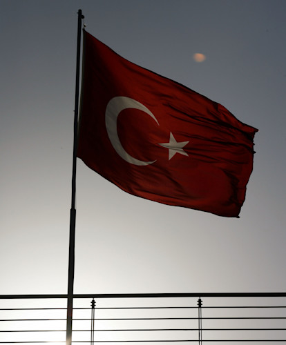 2021 Turkish Grand Prix flag