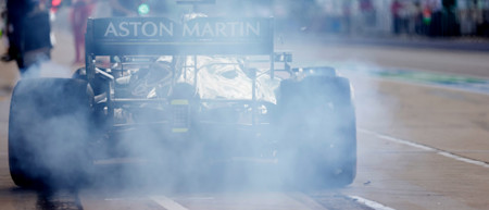 Getting ready to head out on track in Austin