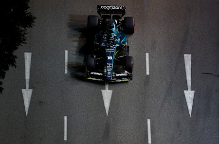 Lance ended his day of running on Friday in the top 10 in both practice sessions.