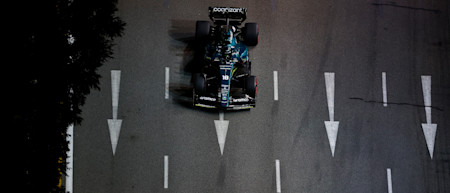 Lance ended his day of running on Friday in the top 10 in both practice sessions.