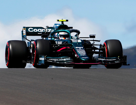 Sebastian Vettel Portuguese Grand Prix Saturday