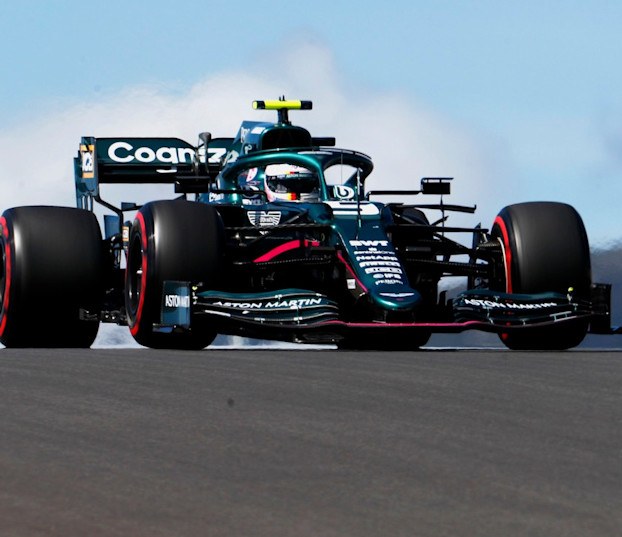 Sebastian Vettel Portuguese Grand Prix Saturday