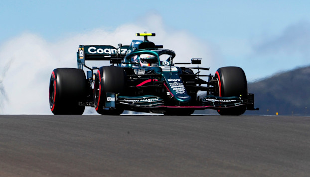 Sebastian Vettel Portuguese Grand Prix Saturday