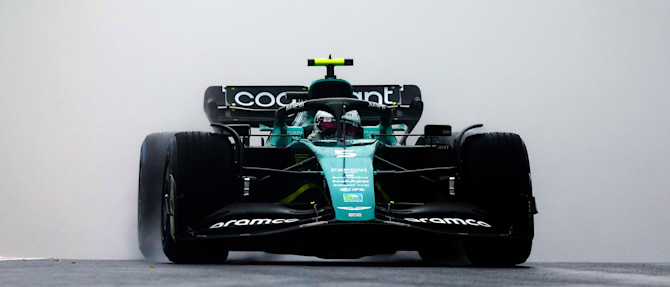 Sebastian was fast but unfortunately crashed in FP3.