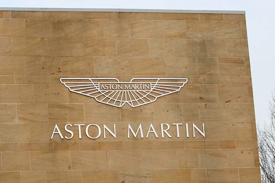 The day truly begins: arriving at Gaydon for the launch of the AMR22