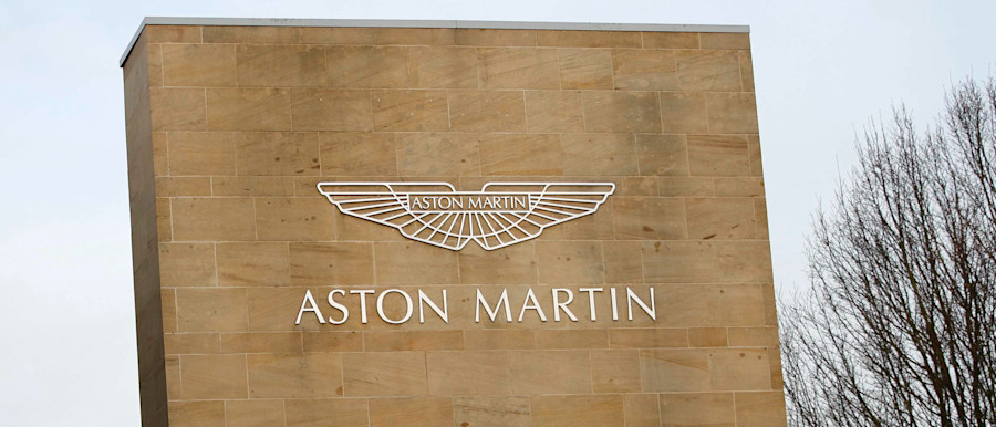 The day truly begins: arriving at Gaydon for the launch of the AMR22