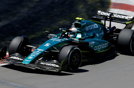 A number of retirements and slow pitstops allowed Sebastian to climb positions