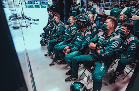 All eyes on the screens