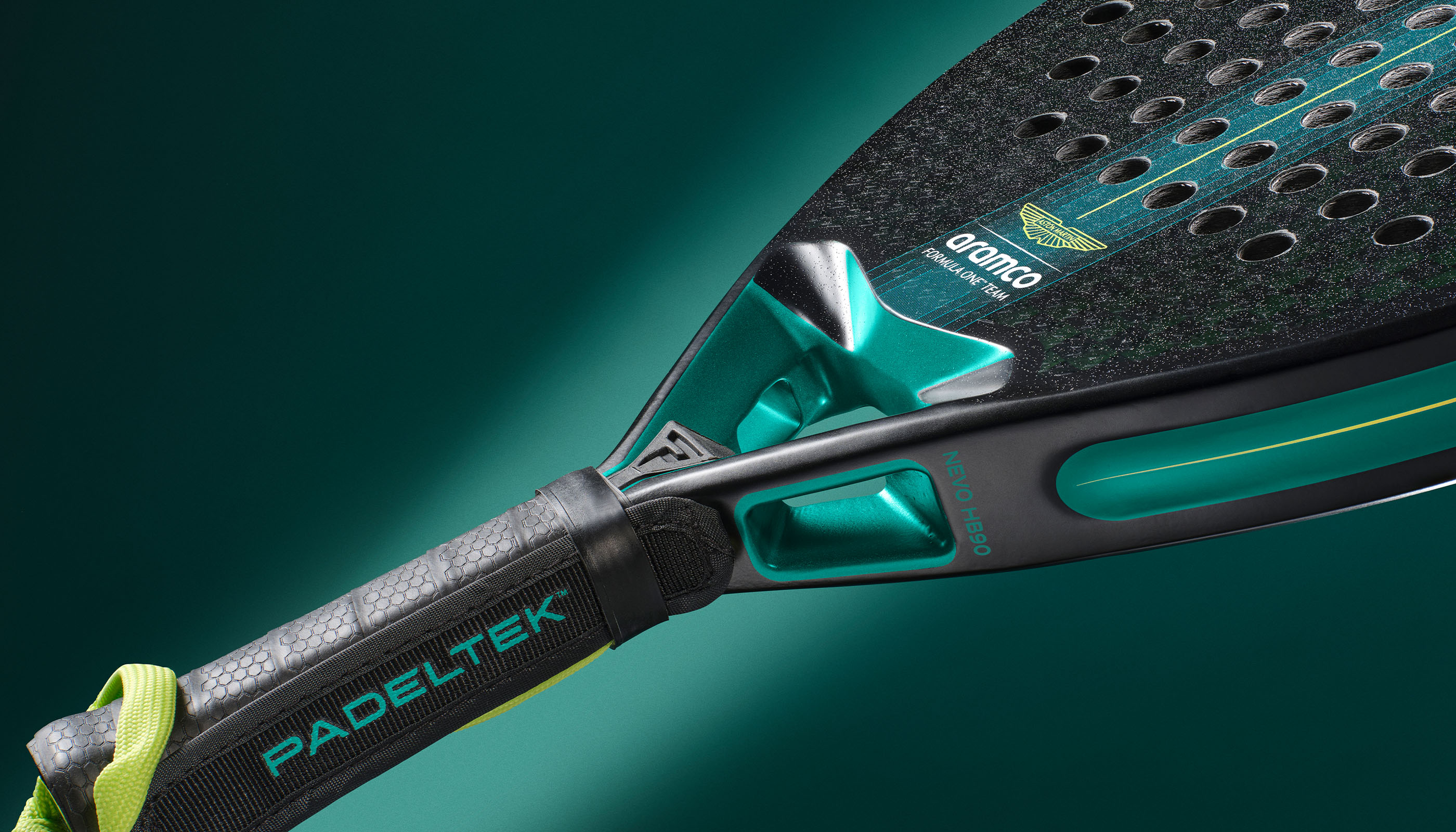 Aston Martin Aramco collaborate with Padeltek, bringing the worlds of ...