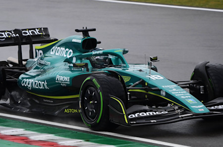 The soaked Imola circuit made for a challenging FP1 as teams searched for grip and lap time