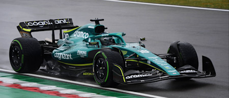 The soaked Imola circuit made for a challenging FP1 as teams searched for grip and lap time