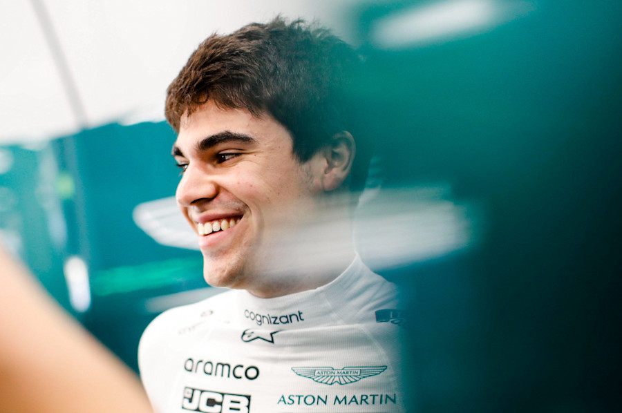 Lance is all smiles ahead of the work beginning in Jeddah