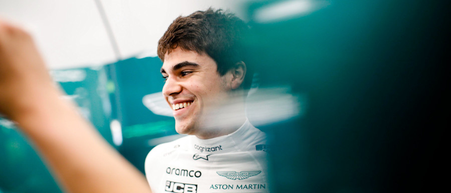 Lance is all smiles ahead of the work beginning in Jeddah