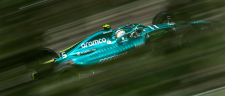 Sebastian explores the Imola circuit and refines the AMR22 ahead of qualifying