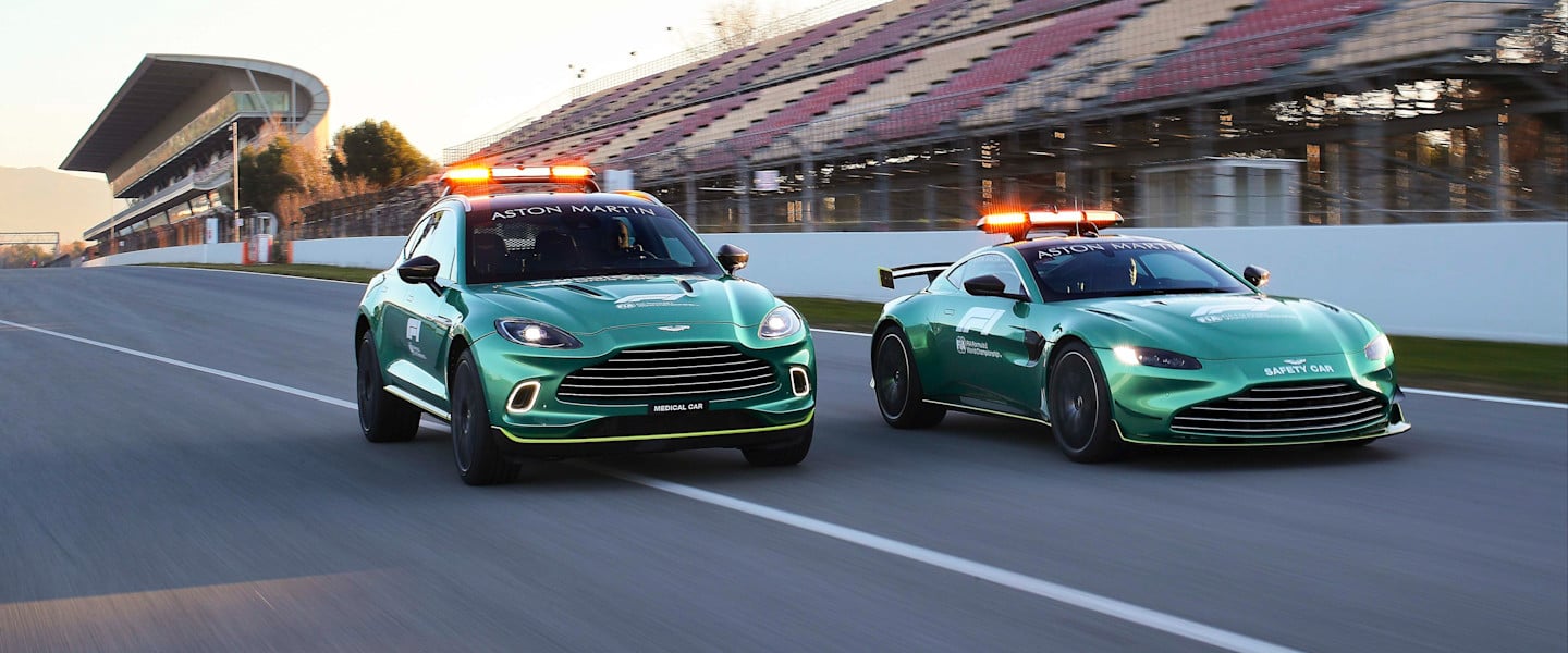 The Aston Martin Vantage and DBX