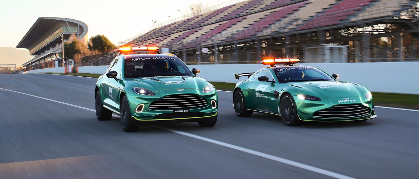 The Aston Martin Vantage and DBX 