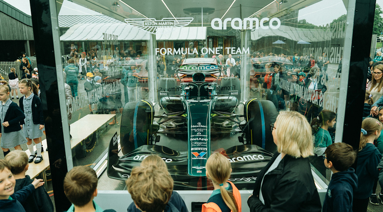 In British Grand Prix week, the sleepy village of Silverstone reverberates to the noise of horsepower and racegoers. We stopped off at the local primary school to meet the students.