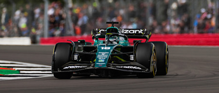 Lance raced on the Medium tyres early in the race, picking up positions as others pitted or retired