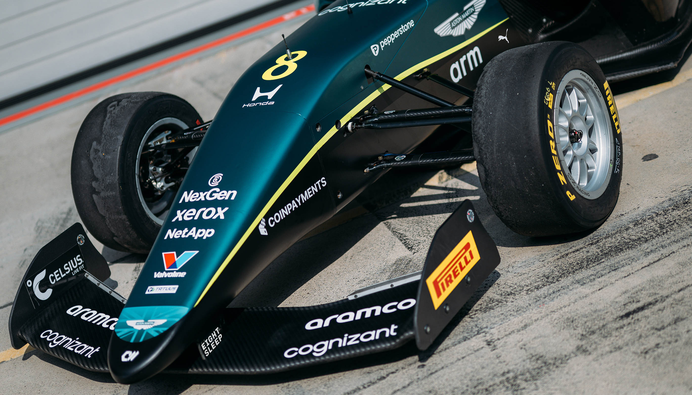 Aston Martin Aramco unveils livery for 2026 F1 ACADEMY car - Aston